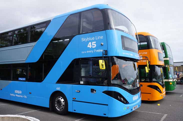 Nottingham Scania N280UD ADL Enviro400CNGCITY 441 & 453